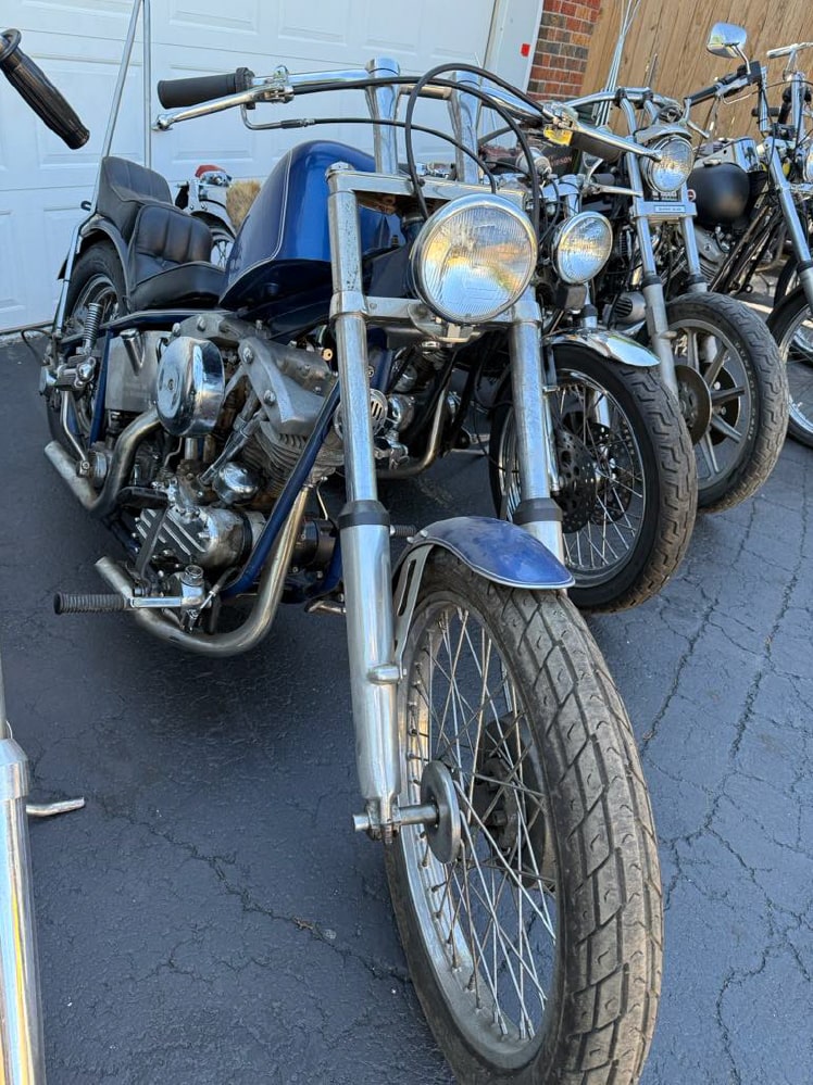 '56FLパンショベルブルーメタリック