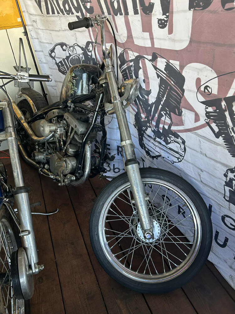 Coffin cheaters chopper バイク　ビンテージ Coffin cheaters chopper バイク ビンテージ